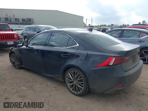 2014 Lexus IS 250 with VIN JTHCF1D25E5006592, listed as a IAAI auction lot 41496707 with 146,212 mi miles. Bid and sale history available at carsss.com. Image 3.