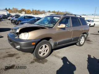 2004 Hyundai Santa Fe GLS with VIN KM8SC73D04U686851, listed as a Copart auction lot 78108514 with 92,297 mi miles and Salvage Title. Bid and sale history available at carsss.com. Image 1.