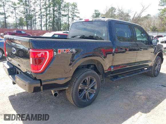 2023 Ford F-150 XL with VIN 1FTFW1E88PKG19831, listed as a IAAI auction lot 41828589 with 12,786 mi miles and . Bid and sale history available at carsss.com. Image 4.