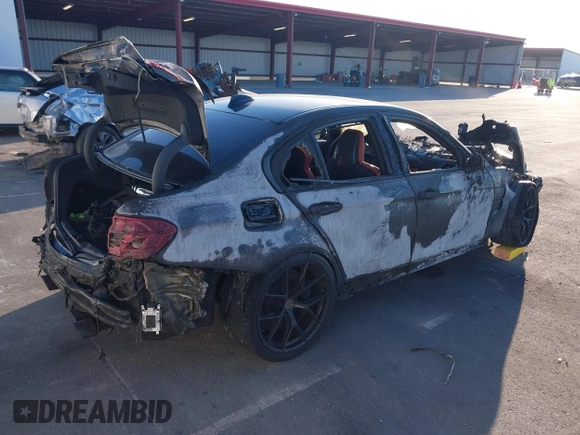 2018 BMW M3 with VIN WBS8M9C51J5J78189, listed as a IAAI auction lot 41354266 with Not provided miles and . Bid and sale history available at DreamBid. Image 4.