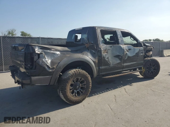 2017 Ford F-150 Raptor with VIN 1FTFW1RG2HFC18383, listed as a Copart auction lot 53520625 with 119,522 mi miles and Clean Title. Bid and sale history available at DreamBid. Image 3.