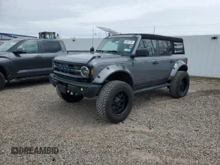 2023 Ford Bronco with VIN 1FMDE5DHXPLC10349, listed as a Copart auction lot 53951735 with 8,931 mi miles and Salvage Title. Bid and sale history available at carsss.com. Image 1.
