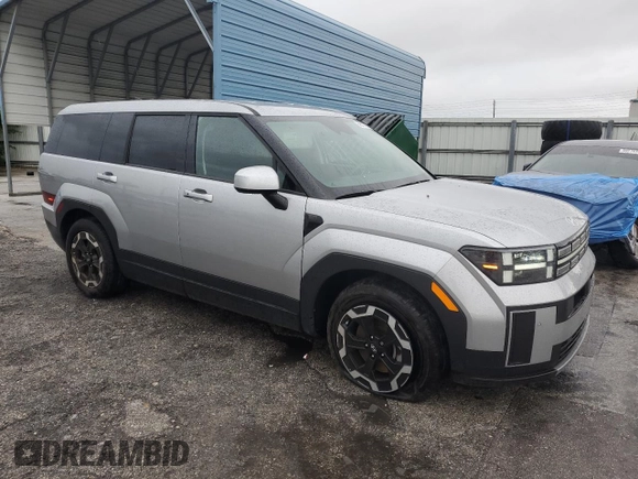 2024 Hyundai Santa Fe SE with VIN 5NMP14GL3RH052528, listed as a Copart auction lot 59077695 with 8,655 mi miles and Salvage title. Bid and sale history available at DreamBid. Image 4.
