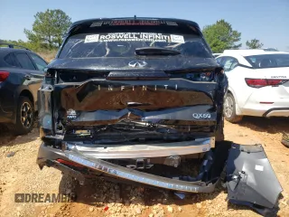 2024 Infiniti QX60 Autograph with VIN 5N1DL1HU6RC344915, listed as a Copart auction lot 48544125 with 7,927 mi miles and Salvage title. Bid and sale history available at DreamBid. Image 6.