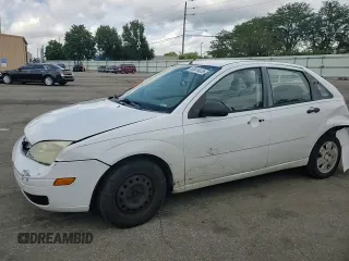 2007 Ford Focus S with VIN 1FAFP34N87W343035, listed as a Copart auction lot 63419335 with Not provided miles and Salvage title. Bid and sale history available at DreamBid. Image 13.