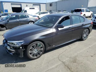 2019 BMW 5 Series 540i with VIN WBAJE5C56KWA98770, listed as a Copart auction lot 60544235 with 24,651 mi miles and Salvage title. Bid and sale history available at DreamBid. Image 1.