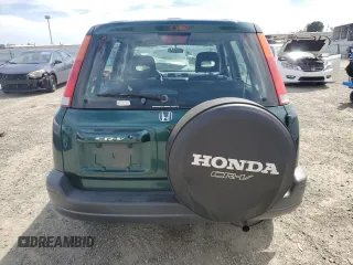 2001 Honda CR-V EX with VIN JHLRD176X1S009101, listed as a Copart auction lot 52637395 with 194,514 mi miles and Salvage Title. Bid and sale history available at carsss.com. Image 6.