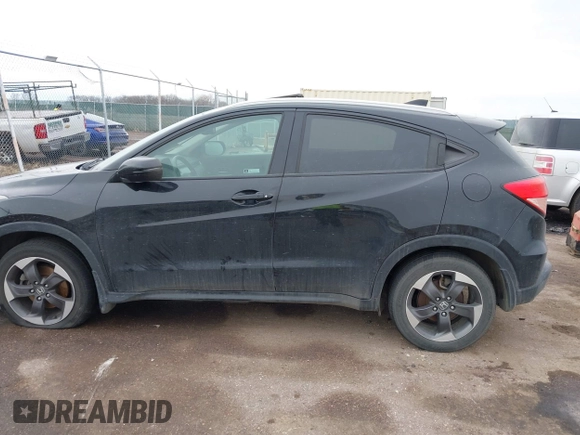 2018 Honda HR-V EX-L Navi with VIN 3CZRU6H79JM716131, listed as a IAAI auction lot 41647161 with 1 mi miles. Bid and sale history available at carsss.com. Image 13.