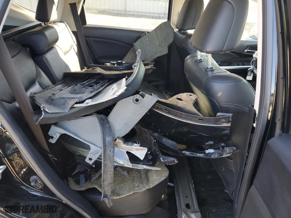 2016 Honda CR-V EX-L with VIN 5J6RM4H7XGL028704, listed as a Copart auction lot 86838584 with 0 mi miles and Salvage Title. Bid and sale history available at carsss.com. Image 12.