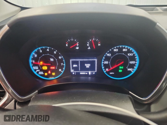2022 Chevrolet Equinox LS with VIN 3GNAXHEV2NS161704, listed as a Copart auction lot 62684915 with 195,053 mi miles and Clean title. Bid and sale history available at DreamBid. Image 9.