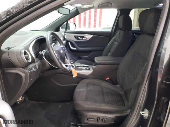 2019 Chevrolet Blazer with VIN 3GNKBGRSXKS656015, listed as a Copart auction lot 85767604 with 30,979 mi miles and Salvage Title. Bid and sale history available at carsss.com. Image 7.