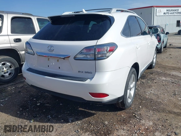 2012 Lexus RX with VIN 2T2ZK1BA4CC080731, listed as a IAAI auction lot 41679499 with 76,604 mi miles and . Bid and sale history available at carsss.com. Image 4.