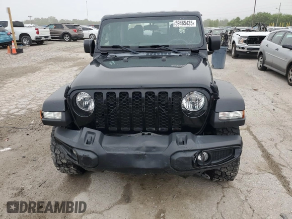 2021 Jeep Gladiator Willys z VIN 1C6HJTAG4ML600996, wystawiony jako Copart lot #59465435 z przebiegiem 62 574 mil mil oraz Szkoda całkowita • Salvage title. Historia ofert i sprzedaży dostępna na DreamBid. Obrazek 5.