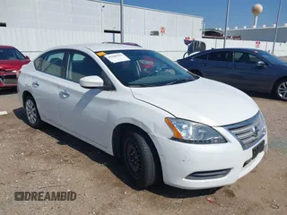 2014 Nissan Sentra SV z VIN 3N1AB7AP3EY244146, wystawiony jako IAAI lot #41566411 z przebiegiem 124 619 mil mil oraz . Historia ofert i sprzedaży dostępna na DreamBid. Obrazek 1.