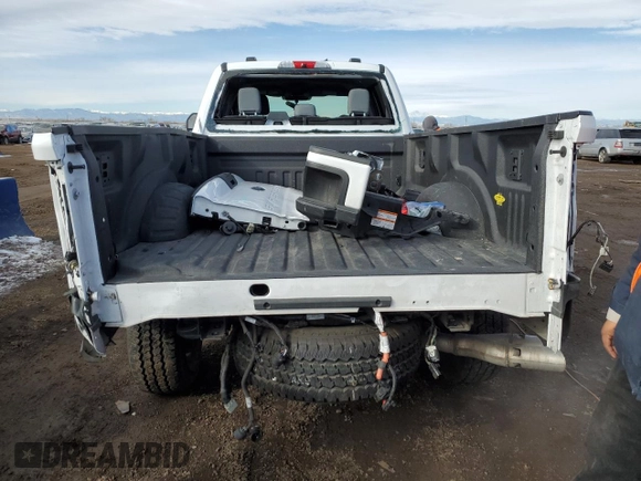 2024 Ford F-350 XL with VIN 1FT8W3BT7REE07436, listed as a Copart auction lot 41823075 with 16,514 mi miles and Salvage Title. Bid and sale history available at DreamBid. Image 6.