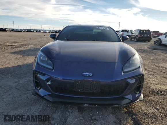 2022 Subaru BRZ Premium with VIN JF1ZDBB16N9702085, listed as a Copart auction lot 83525714 with 27,123 mi miles and Salvage Title. Bid and sale history available at carsss.com. Image 5.