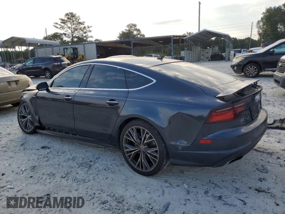 2018 Audi A7 Prestige with VIN WAU23AFC5JN007549, listed as a Copart auction lot 69171103 with 0 mi miles. Bid and sale history available at carsss.com. Image 2.