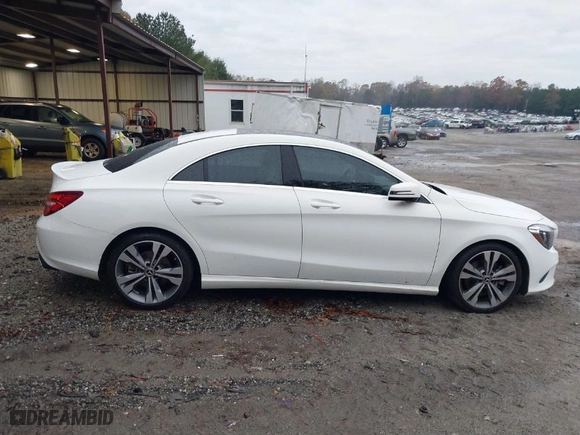 2019 Mercedes-Benz CLA with VIN WDDSJ4EB7KN705025, listed as a IAAI auction lot 40894750 with 76,000 mi miles. Bid and sale history available at carsss.com. Image 14.