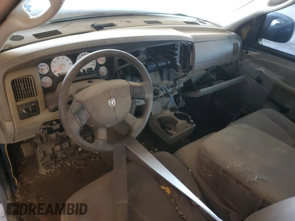 2005 Dodge 1500 ST with VIN 1D7HA16K95J551033, listed as a Copart auction lot 54547595 with Not Provided miles and Salvage Title. Bid and sale history available at carsss.com. Image 8.