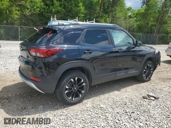 2022 Chevrolet TrailBlazer LT with VIN KL79MRSL4NB045331, listed as a Copart auction lot 58072344 with 31,125 mi miles and Salvage Title. Bid and sale history available at DreamBid. Image 3.