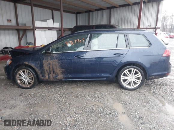 2015 Volkswagen Golf SportWagen TDI S with VIN 3VWCA7AU5FM507791, listed as a IAAI auction lot 41727707 with 150,738 mi miles. Bid and sale history available at carsss.com. Image 14.