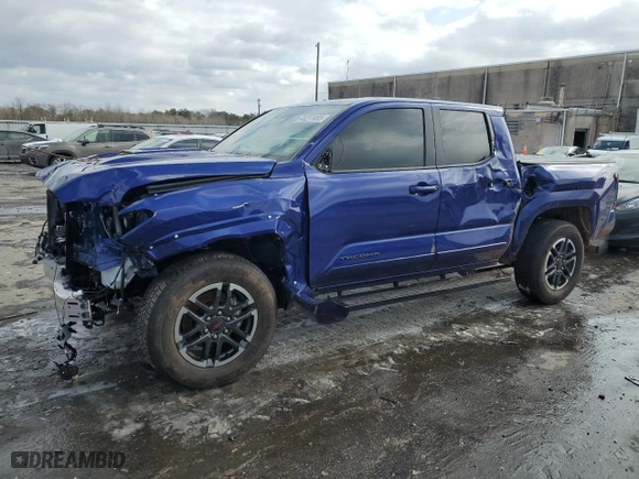 2024 Toyota Tacoma 4WD SR5 with VIN 3TMLB5JN4RM070822, listed as a Copart auction lot 46211465 with 4,731 mi miles and Salvage Title. Bid and sale history available at carsss.com. Image 1.