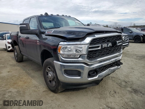 2024 Ram 2500 Tradesman with VIN 3C6UR5CL5RG306122, listed as a Copart auction lot 43151175 with 45,413 mi miles and Salvage Title. Bid and sale history available at carsss.com. Image 4.