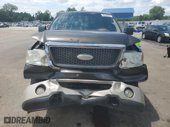 2007 Ford F-150 XLT with VIN 1FTPW14V77KD25879, listed as a Copart auction lot 58498505 with 177,059 mi miles and Salvage title. Bid and sale history available at DreamBid. Image 5.