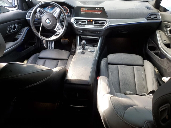 2022 BMW 3 Series M340i with VIN 3MW5U7J08N8C30901, listed as a Copart auction lot 47535755 with 35,338 mi miles and Salvage Title. Bid and sale history available at carsss.com. Image 8.