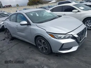 2022 Nissan Sentra SV z VIN 3N1AB8CV8NY255550, wystawiony jako IAAI lot #41528364 z przebiegiem 36 619 mil mil oraz . Historia ofert i sprzedaży dostępna na DreamBid. Obrazek 1.