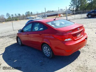 2016 Hyundai Accent SE with VIN KMHCT4AE0GU030054, listed as a IAAI auction lot 41700616 with 1 mi miles. Bid and sale history available at carsss.com. Image 3.
