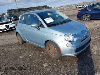 2013 FIAT 500 Pop with VIN 3C3CFFAR1DT754372, listed as a IAAI auction lot 41920208 with 1 mi miles. Bid and sale history available at carsss.com. Image 1.