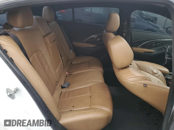 2016 Buick LaCrosse Leather with VIN 1G4GB5G34GF258904, listed as a Copart auction lot 52023855 with 0 mi miles and Salvage Title. Bid and sale history available at carsss.com. Image 10.