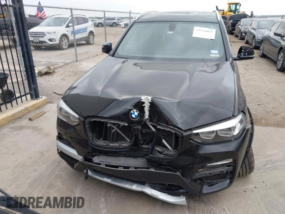 2018 BMW X3 xDrive30i with VIN 5UXTR9C52JLD59351, listed as a IAAI auction lot 42126069 with 30,806 mi miles and . Bid and sale history available at DreamBid. Image 12.