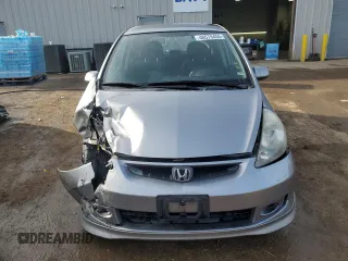 2007 Honda Fit Sport with VIN JHMGD38637S012380, listed as a Copart auction lot 48579455 with 149,907 mi miles and Salvage Title. Bid and sale history available at carsss.com. Image 5.