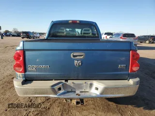 2006 Dodge Dakota SLT with VIN 1D7HW48NX6S503384, listed as a Copart auction lot 46328955 with 89,505 mi miles and Salvage Title. Bid and sale history available at carsss.com. Image 6.