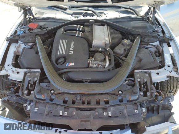 2015 BMW M4 with VIN WBS3R9C52FK334020, listed as a Copart auction lot 51867985 with 95,369 mi miles and Salvage title. Bid and sale history available at DreamBid. Image 12.
