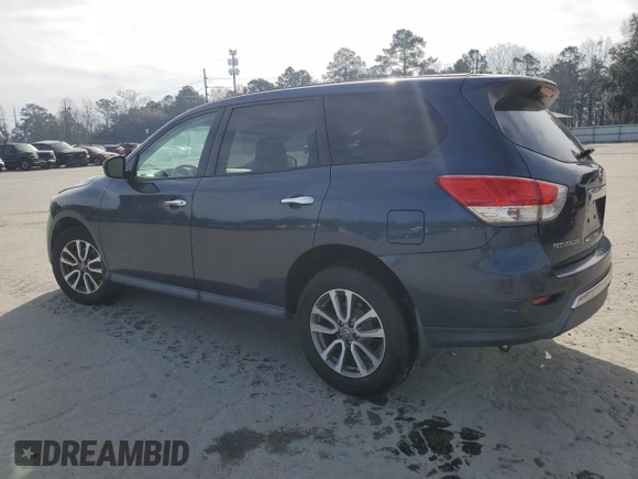 2013 Nissan Pathfinder SL with VIN 5N1AR2MN3DC671576, listed as a Copart auction lot 46727815 with 124,834 mi miles and Salvage Title. Bid and sale history available at DreamBid. Image 2.