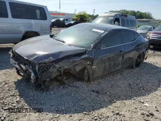 2021 Nissan Maxima Platinum with VIN 1N4AA6FV2MC506186, listed as a Copart auction lot 57723165 with 74,222 mi miles and Salvage title. Bid and sale history available at DreamBid. Image 1.