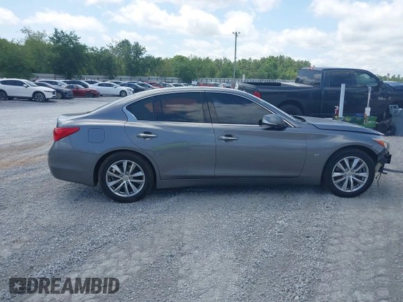 2015 Infiniti Q50 with VIN JN1BV7AP4FM338889, listed as a IAAI auction lot 42285135 with 150,867 mi miles and . Bid and sale history available at DreamBid. Image 14.