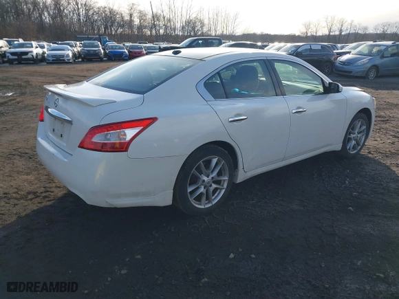 2010 Nissan Maxima 3.5 SV w/Premium Pkg with VIN 1N4AA5APXAC804113, listed as a IAAI auction lot 41586068 with 127,134 mi miles. Bid and sale history available at carsss.com. Image 4.