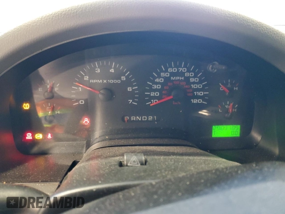 2008 Ford F-150 XLT with VIN 1FTPX12568FC07154, listed as a Copart auction lot 42030185 with 290,918 mi miles and Salvage Title. Bid and sale history available at carsss.com. Image 9.