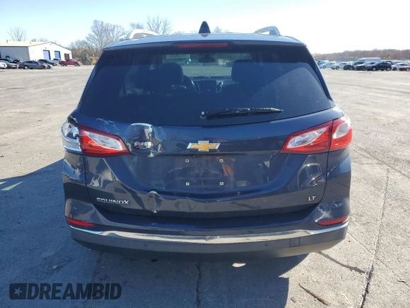 2018 Chevrolet Equinox LT with VIN 3GNAXJEV9JL112396, listed as a Copart auction lot 49549005 with 130,259 mi miles and Salvage Title. Bid and sale history available at carsss.com. Image 6.