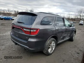 2021 Dodge Durango GT Plus with VIN 1C4RDJDG7MC837342, listed as a Copart auction lot 63235535 with 33,971 mi miles and Non repairable. Bid and sale history available at DreamBid. Image 3.
