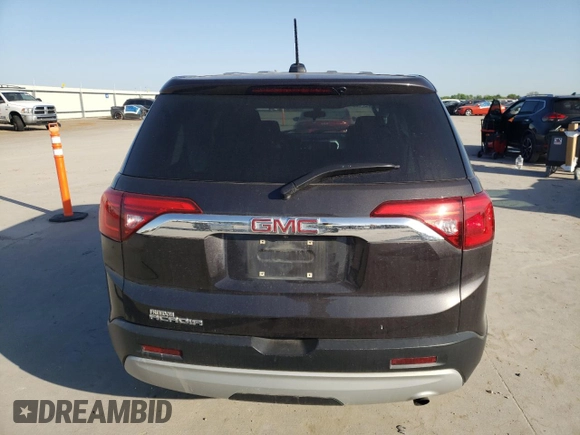2018 GMC Acadia SLE z VIN 1GKKNKLA6JZ230640, wystawiony jako Copart lot #52047525 z przebiegiem 72 312 mil mil oraz Szkoda całkowita • Salvage title. Historia ofert i sprzedaży dostępna na DreamBid. Obrazek 6.