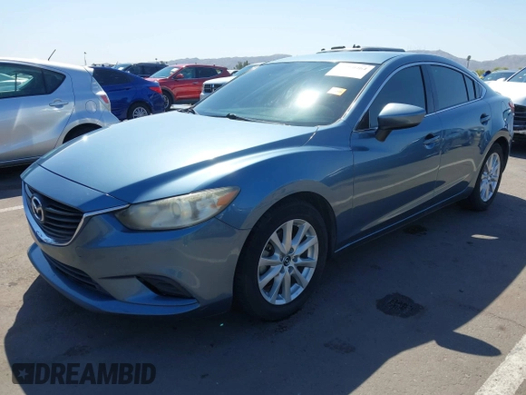 2015 Mazda Mazda6 i Sport with VIN JM1GJ1U55F1223886, listed as a IAAI auction lot 41980464 with 120,146 mi miles. Bid and sale history available at carsss.com. Image 17.
