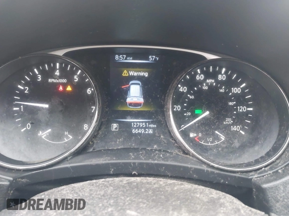 2016 Nissan Rogue SV with VIN JN8AT2MT4GW012563, listed as a IAAI auction lot 41875421 with 127,951 mi miles and . Bid and sale history available at carsss.com. Image 7.