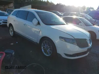2014 Lincoln MKT EcoBoost with VIN 2LMHJ5AT4EBL52249, listed as a IAAI auction lot 41347712 with 110,370 mi miles and . Bid and sale history available at DreamBid. Image 1.