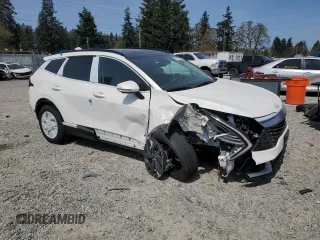 2025 Kia Sportage SX-Prestige with VIN KNDPXCDG5S7228122, listed as a Copart auction lot 54553875 with 20 mi miles and Salvage title. Bid and sale history available at DreamBid. Image 4.