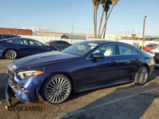 2022 Mercedes-Benz CLS with VIN W1K2J5KB0NA103654, listed as a Copart auction lot 43417694 with 7,073 mi miles. Bid and sale history available at carsss.com. Image 1.